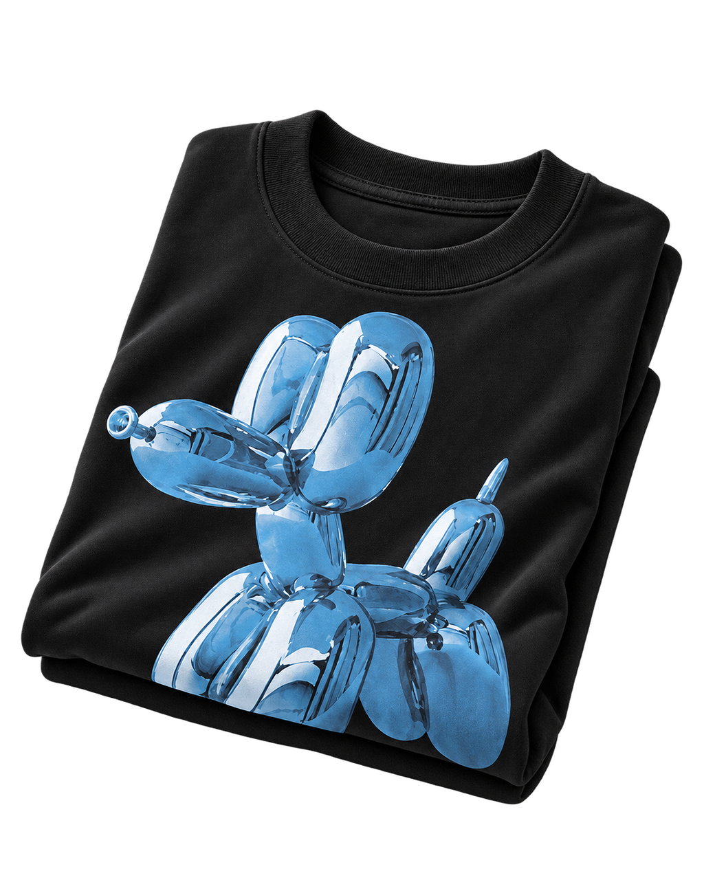 DISTRICT 99 Chrome Balloon T-shirt - folded front detail