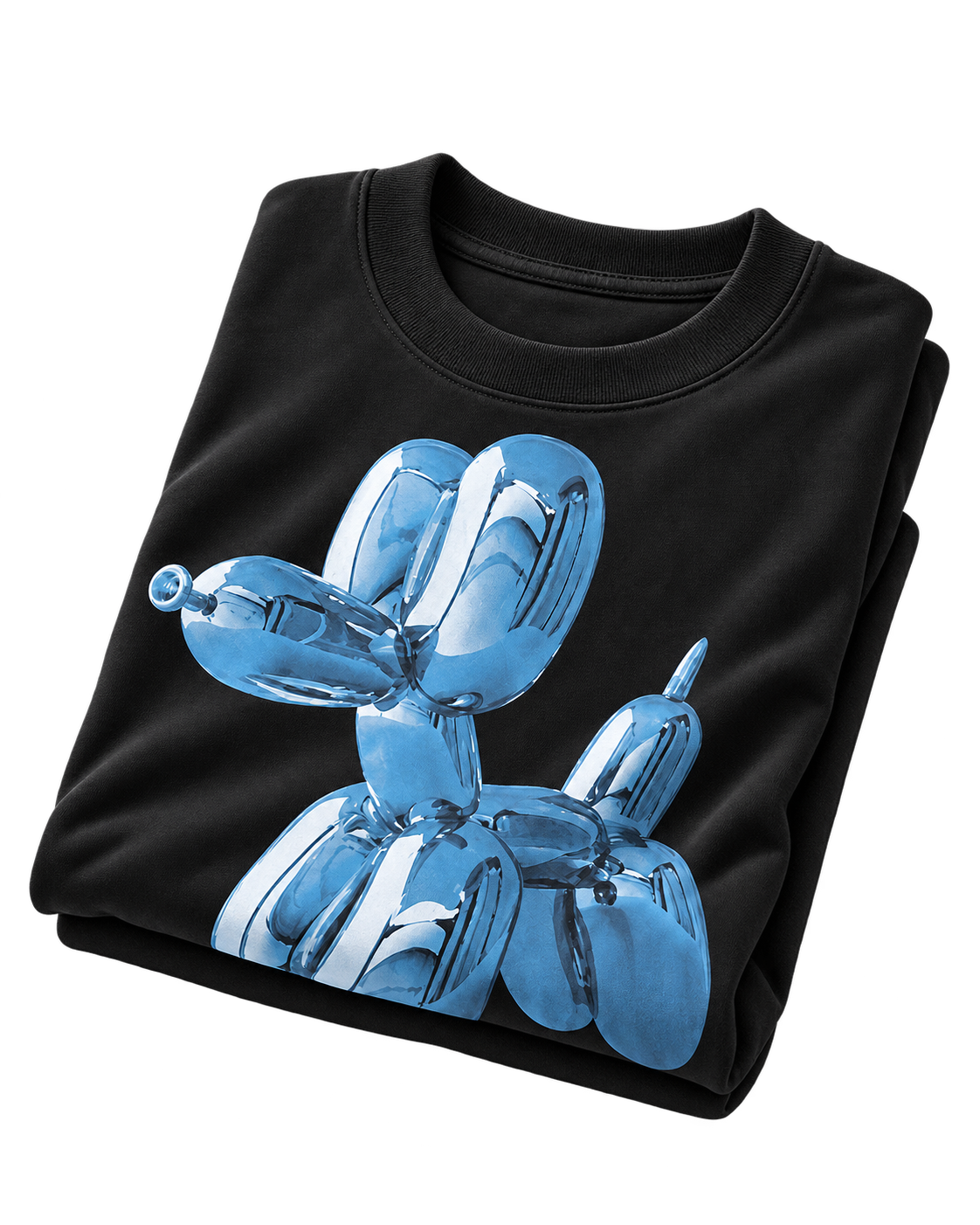 DISTRICT 99 Chrome Balloon T-shirt - folded front detail