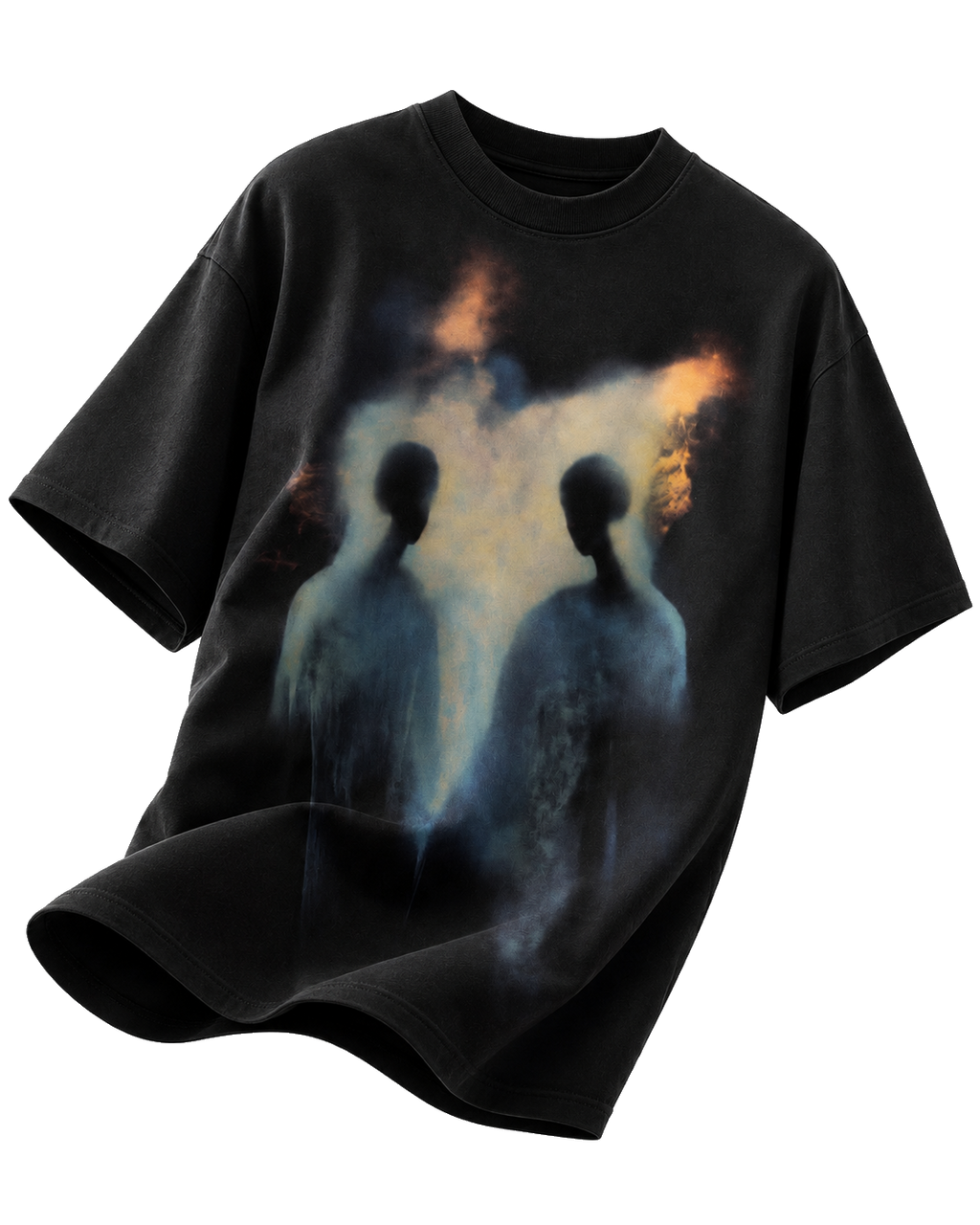 DISTRICT 99 Lost Signal oversized T-shirt - editorial drape