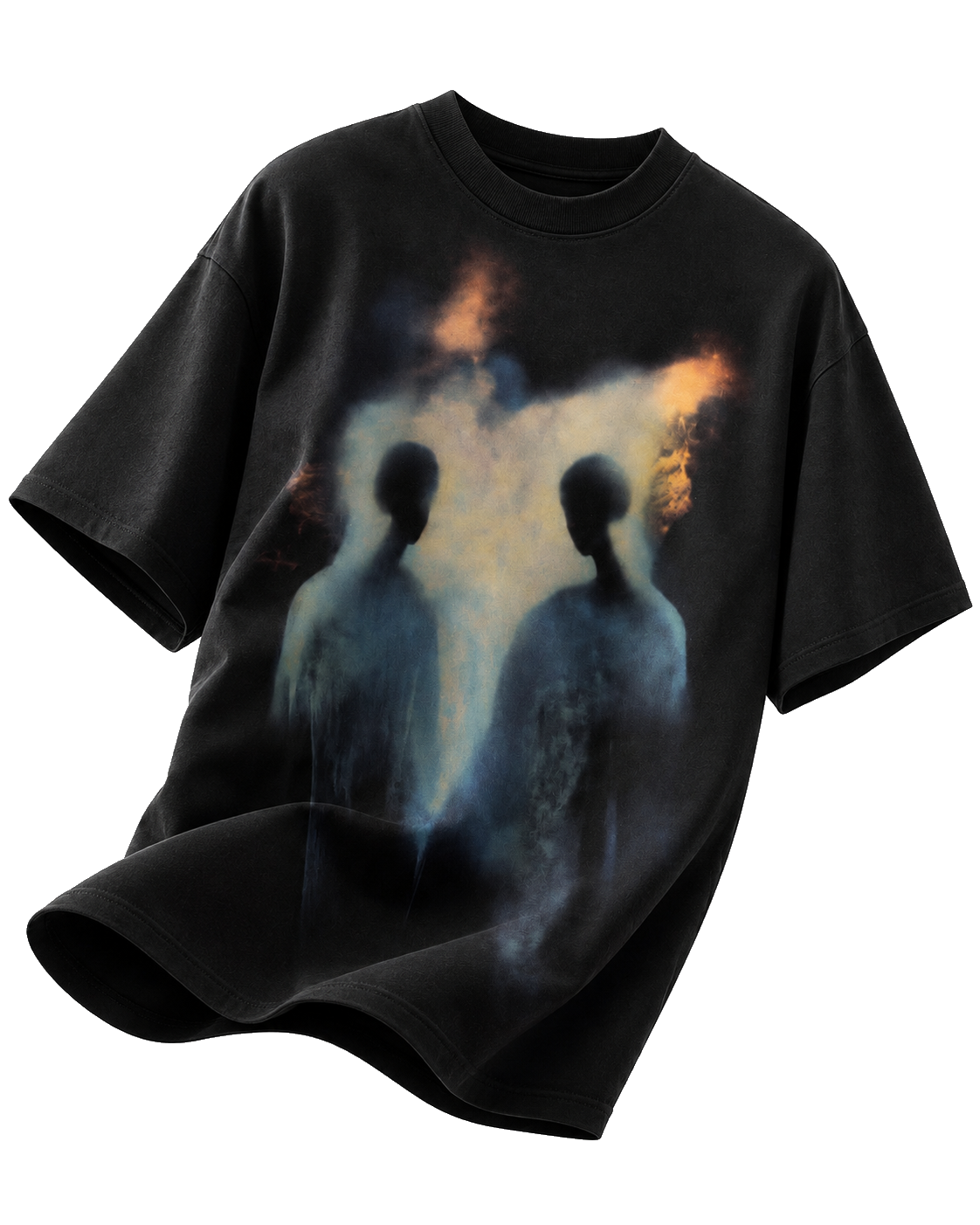 DISTRICT 99 Lost Signal oversized T-shirt - editorial drape