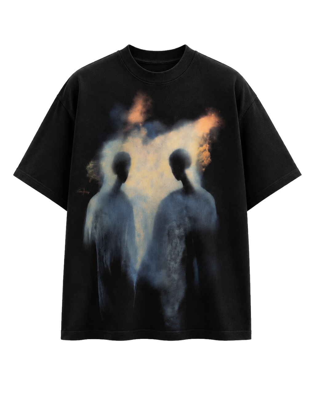 DISTRICT 99 Lost Signal oversized T-shirt - front view