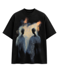 DISTRICT 99 Lost Signal oversized T-shirt - front view