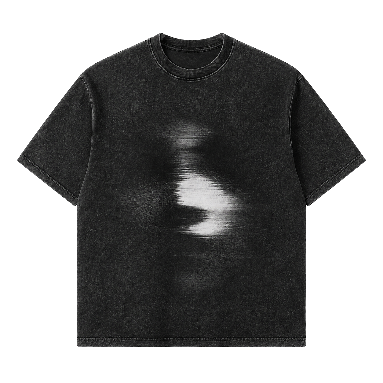 DISTRICT 99 Blur Trace oversized T-shirt - flat lay