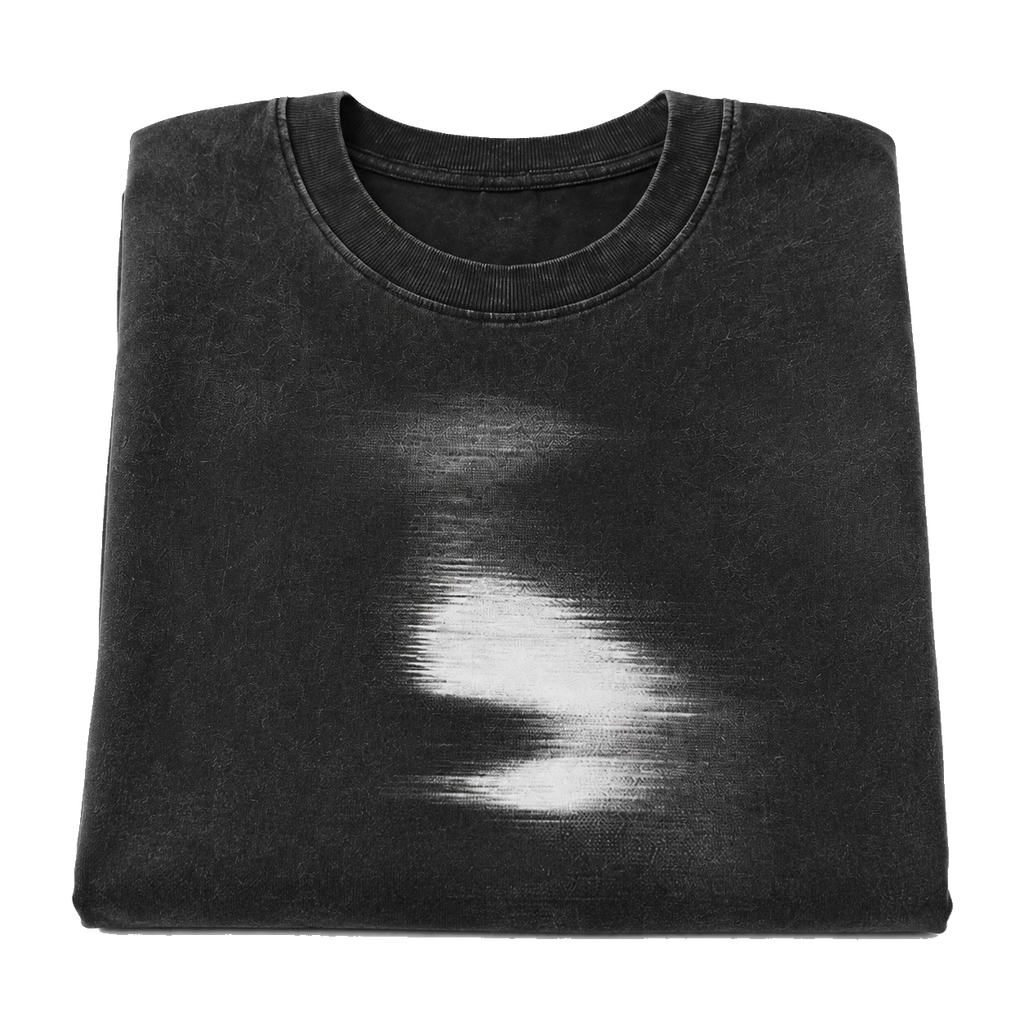 DISTRICT 99 Blur Trace T-shirt - folded front detail