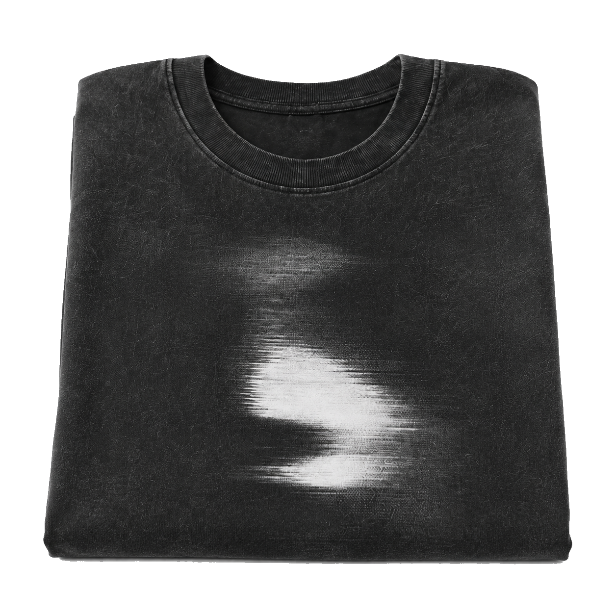 DISTRICT 99 Blur Trace T-shirt - folded front detail